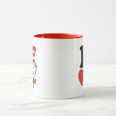Mug Dr. Seuss Saint-Valentin | J'adore le Chat dans le (Centre)