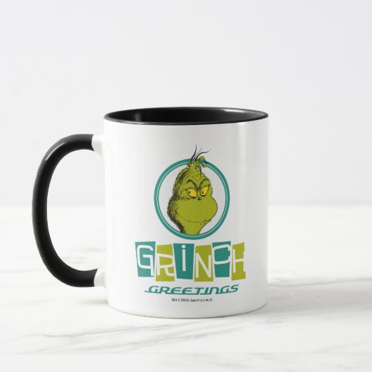 Mug Dr Seuss | Salutations Grinch (Gauche)