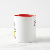 Mug Dr. Seuss | Sam-I-Am tenant une pancarte (Centre)