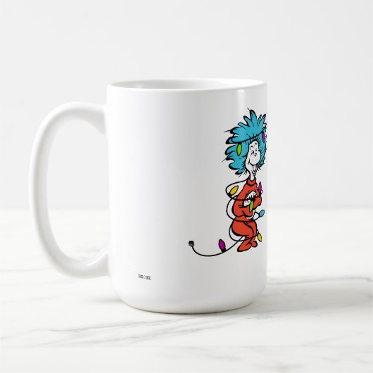 Mug Dr Seuss | The Grinch | Chose 1 & Chose 2 Danser (Gauche)