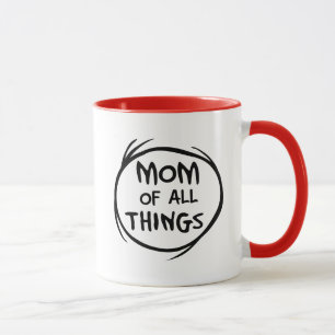 Mug Dr. Seuss Thing One Thing Two - Maman of all Thing