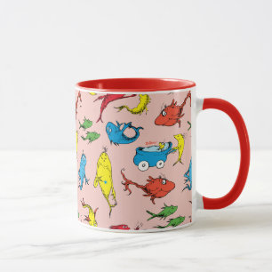 Mug Dr. Seuss Un Poisson Deux Poissons Motif