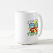 Mug Dr Seuss | Une Chose Deux Ici, C'Est Difficile (Devant droit)