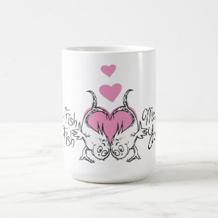 Mug Dr. Seuss Valentine Un poisson deux poissons