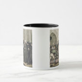 Mug Dr. Syntax à l'enterrement de son épouse, de 'à (Centre)