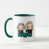 Mug Draco et Lucius Malfoy personnage art (Gauche)