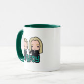 Mug Draco et Lucius Malfoy personnage art (Devant gauche)