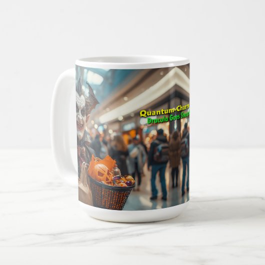 Mug Dracula Goes Shopping (Devant gauche)