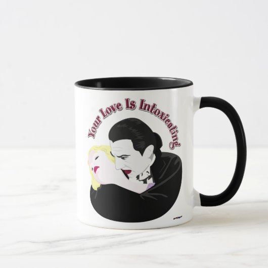 Mug Dracula, Votre Amour Est Enivrant (Droite)