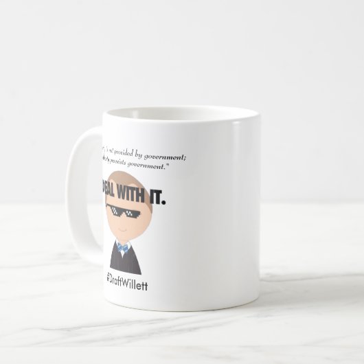 Mug #DraftWillett (Devant gauche)