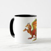 Mug dragon à 3 têtes (Devant gauche)