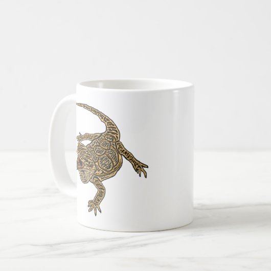 Mug Dragon à tête (Devant gauche)