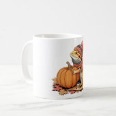 Mug Dragon à tête tombée avec art Citrouille (Devant gauche)