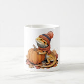 Mug Dragon à tête tombée avec art Citrouille (Centre)