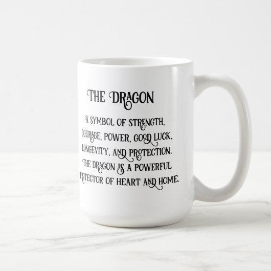 Mug Dragon arc-en-ciel (Droite)