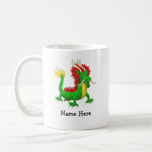 Mug Dragon asiatique coloré