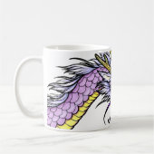 Mug Dragon asiatique pourpre (Gauche)