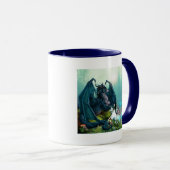 Mug Dragon aux fées (Devant droit)