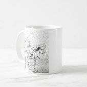 Mug Dragon avec le tournesol (Devant gauche)