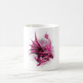 Mug Dragon Avec Ribbon Sensibilisation au cancer du se (Centre)