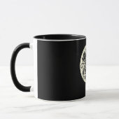 Mug Dragon Avec Tigre Tattoo YIN Et Yang Beast Combat (Gauche)
