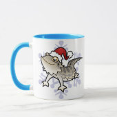 Mug Dragon barbu de Noël/dragon de Rankins (Gauche)