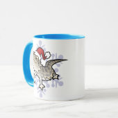 Mug Dragon barbu de Noël/dragon de Rankins (Devant gauche)