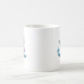 Mug Dragon Bébé Bleu Mange un Cupcake (Centre)