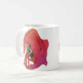 Mug Dragon Bébé Rouge (Devant gauche)