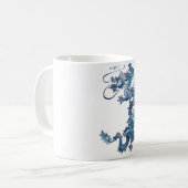 Mug Dragon bleu (Devant gauche)