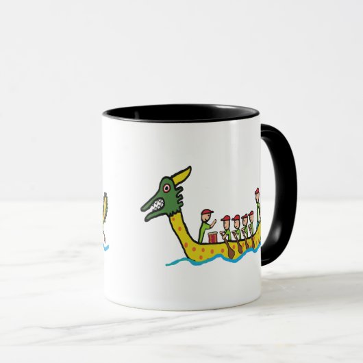 Mug Dragon Boat Racing (Devant droit)