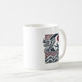 Mug Dragon Boat Racing - Vintage Paddler (Devant droit)