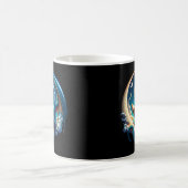 Mug Dragon Bookworm, Moonlight Reading Tee (Centre)