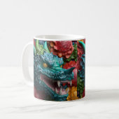 Mug Dragon brillant à l'apparence 3D (Devant gauche)