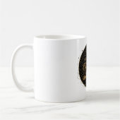 Mug Dragon Céleste Saturne Fantaisie Art Spatial (Gauche)