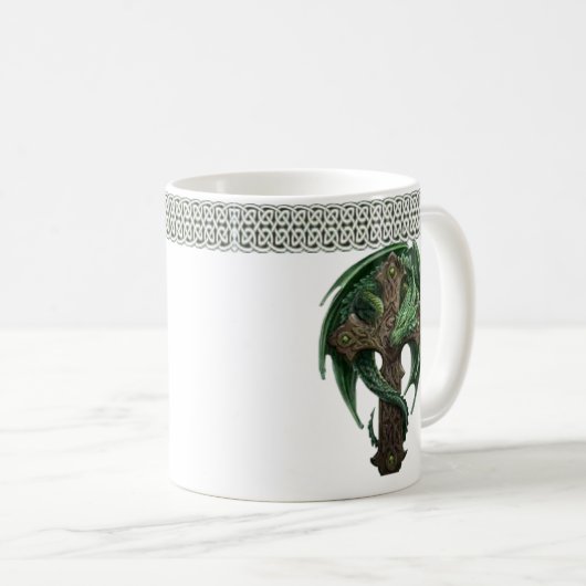 Mug Dragon celtique, (Devant droit)