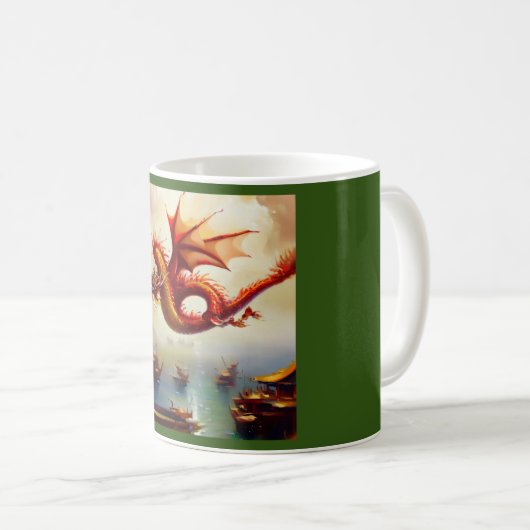 Mug Dragon chinois (9) (Devant droit)