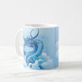 Mug Dragon chinois dans les nuages (Devant gauche)