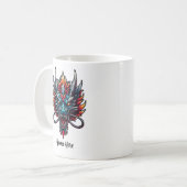 Mug Dragon Chinois Nom Personnalisé (Devant gauche)
