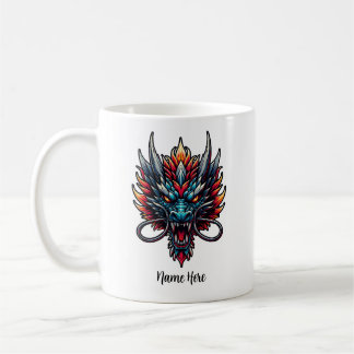 Mug Dragon Chinois Nom Personnalisé