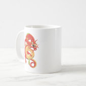 Mug Dragon chinois rouge (Devant gauche)