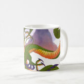 Mug Dragon Chinois Vert (Devant droit)