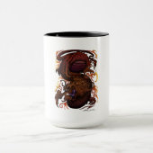 Mug Dragon (conception de signature) (Centre)