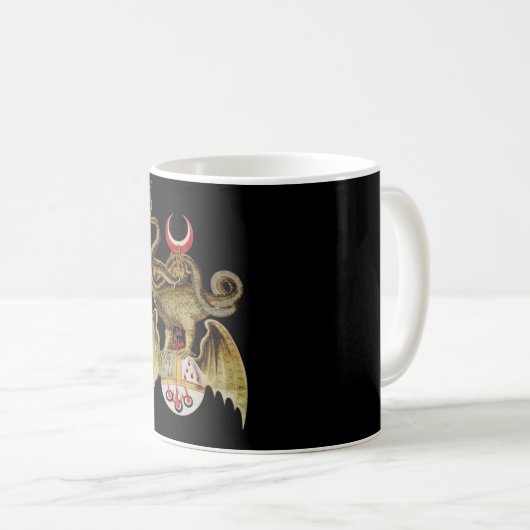 Mug Dragon d'alchimie (Devant droit)