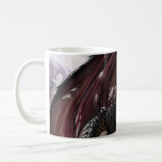 Mug Dragon Dans La Grotte (Gauche)