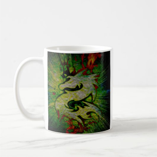 Mug Dragon de café (Gauche)