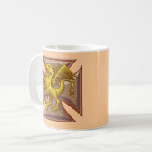 Mug Dragon de croix maltaise (Devant gauche)