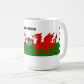 Mug Dragon de double du monde de Gallois (Devant droit)