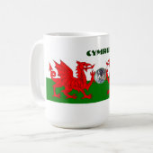 Mug Dragon de double du monde de Gallois (Devant gauche)