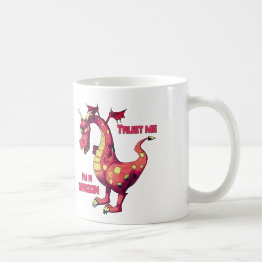 Mug Dragon de Faites-moi confiance (Droite)